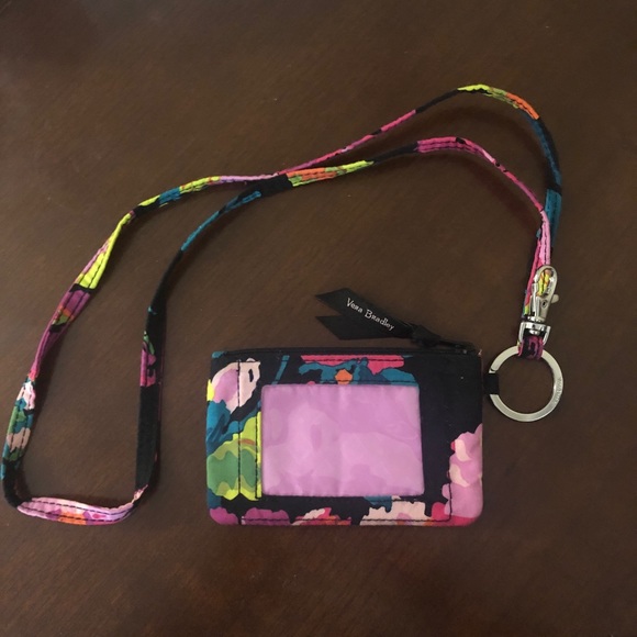 Vera Bradley zip ID lanyard - Picture 2 of 12